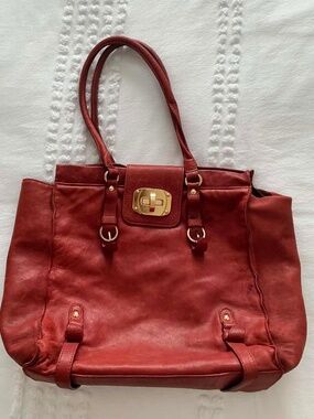 Paolo Masi Italian leather work bag